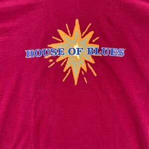 Vintage 90s HOUSE OF BLUES New Orleans T - Shirt - Adult Large READ‎
